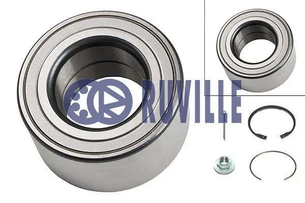 <strong>Підшипник маточини HYUNDAI Accent MC 06-10, Accent LC 00-06, Coupe RD 96-01, Getz TB 02-10, Atos 97-04; KIA Rio JB 06-11 RUVILLE 8405 (фото 1)</strong>