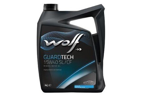 GUARDTECH 15W40 SL/CF 4Lx4 S-Oil 8300219 фото товара