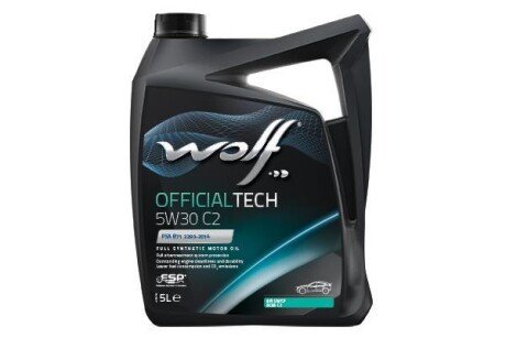 OFFICIALTECH 5W30 C2 5Lx4 S-Oil 8309113 фото товара