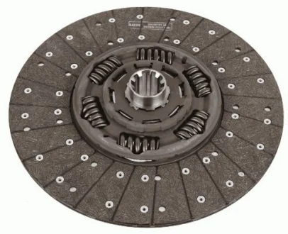 Диск зчеплення DAF, MAN, 430WGTZ, 2"-10N для SACHS 1878 008 742 фото товару