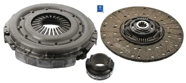 <strong>Комплект зчеплення IVECO, D=362 mm SACHS 3400 700 487 (фото 1)</strong>