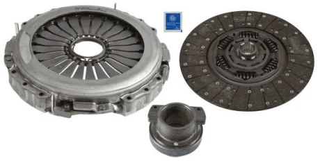 Комплект зчеплення SCANIA, D=430 mm для SACHS 3400 700 666 фото товару