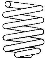 Пружина підвіски SACHS 997 611 фото товара