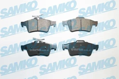 Колодки гальмівні для SAMKO 5SP1236 фото товару