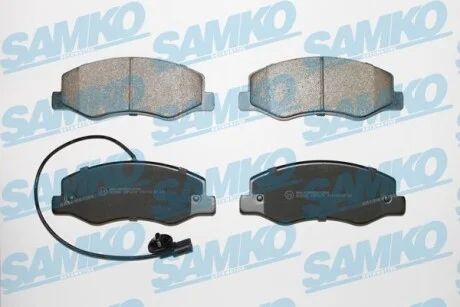 Колодки задні для SAMKO 5SP1570 фото товару