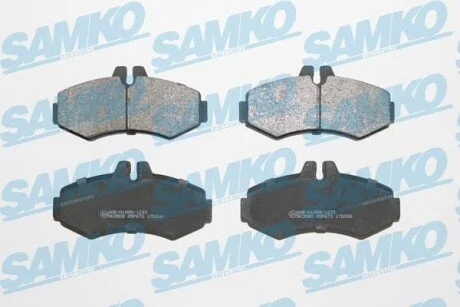 Колодки гальмівні для SAMKO 5SP672 фото товару