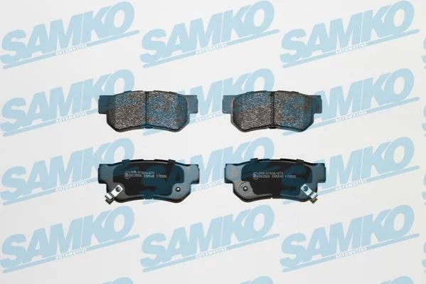 <strong>Колодки гальмівні SAMKO 5SP848 (фото 1)</strong>