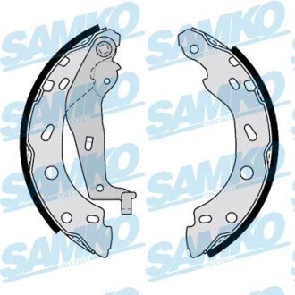 Колодки зад. (бараб.) 0.6/0.7/1.0I/0.8CDI SAMKO 87750 фото товару