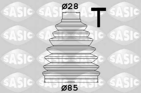 Пильник шруса зовнішній Renault Duster/Megane 1.5/1.6/2.0 i/DCI 11 - для SASIC 1904040 фото товару