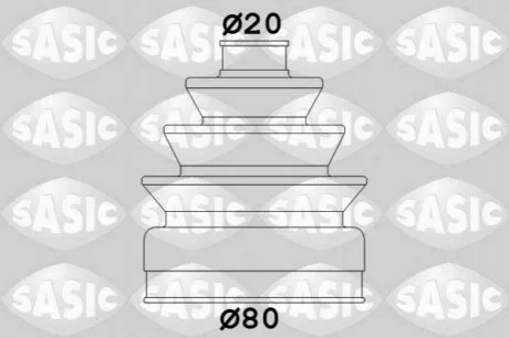 Пильник шруса зовнішній BERLINGO/PARTNER 96-15 для Peugeot, Citroen SASIC 2933833 фото товару