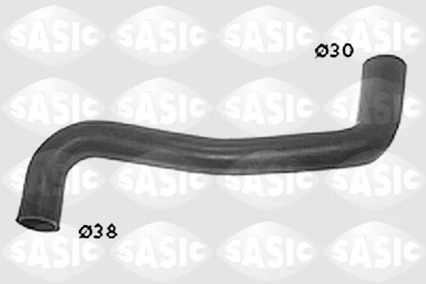 <strong>Шланг радіатора SASIC SWH0489 (фото 1)</strong>