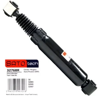 Амортизатор SATO для Peugeot, Citroen SATO TECH 32768R фото товару