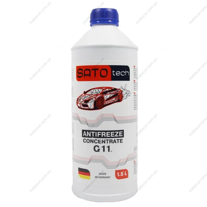 <strong>SATO Антифриз синий (-80С) 1,5л. G11 SATO TECH G1101B (фото 1)</strong>