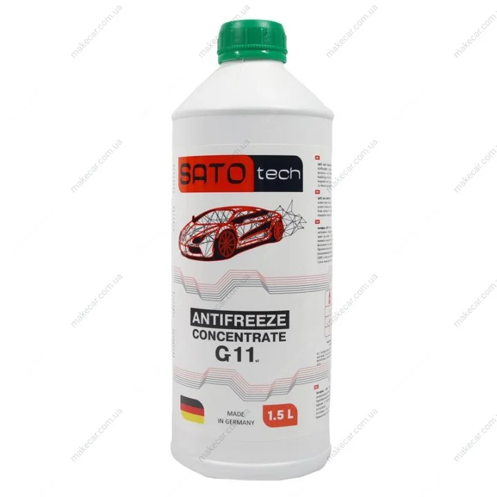 <strong>SATO Антифриз зеленый (-80С) 1,5л.G11 SATO TECH G1101G (фото 1)</strong>
