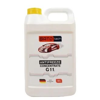 SATO Антифриз желтый (-80С) 5л. G11 для SATO TECH G1105Y фото товару