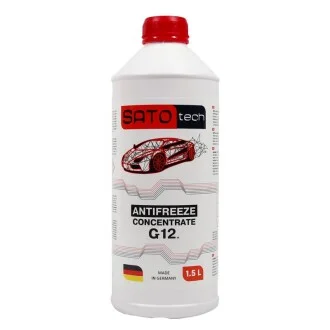SATO Антифриз красный (-80С) 1,5л. G12 для SATO TECH G1201R фото товару