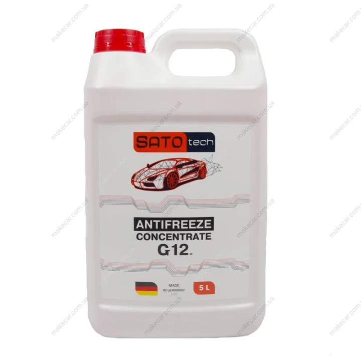 <strong>SATO Антифриз красный (-80С) 5л. G12 SATO TECH G1205R (фото 1)</strong>