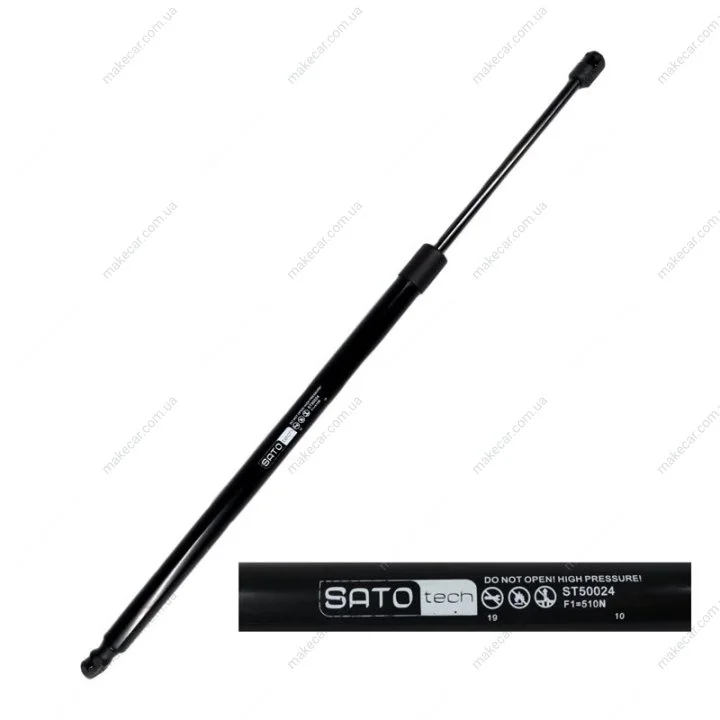 <strong>SATO Амортизатор багажника, F=510N, L=62.6см, H=18.4см SATO TECH ST50024 (фото 1)</strong>