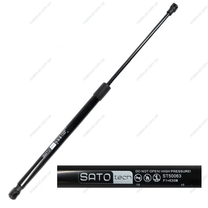 <strong>SATO Амортизатор багажника, F=635N, L=50см, H=20.5см SATO TECH ST50063 (фото 1)</strong>