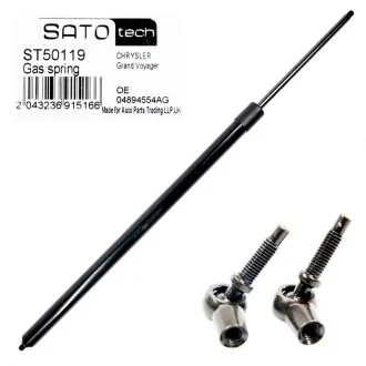 SATO Амортизатор багажника, F=880N, L=656см, H=165см для Chrysler SATO TECH ST50119 фото товару
