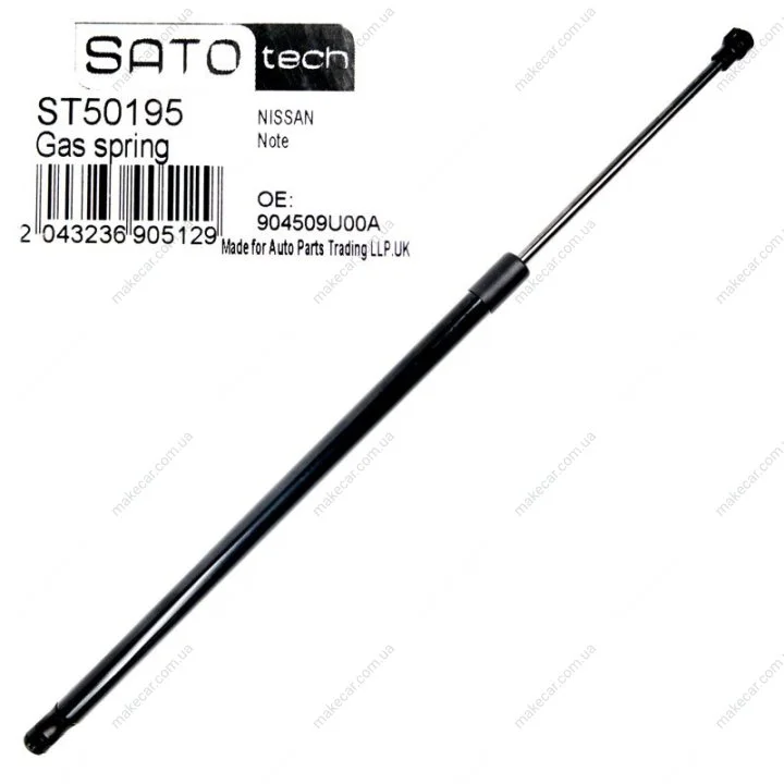 <strong>SATO Амортизатор багажника, F=425N, L=582.50см, H=161см SATO TECH ST50195 (фото 1)</strong>