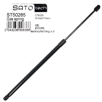 SATO Амортизатор багажника, F=645N, L=588см, H=198см для Citroen SATO TECH ST50285 фото товару