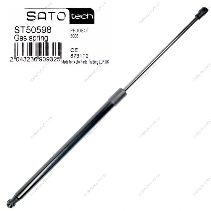 <strong>SATO Амортизатор багажника, F=385N, L=450см, H=167.50см SATO TECH ST50598 (фото 1)</strong>