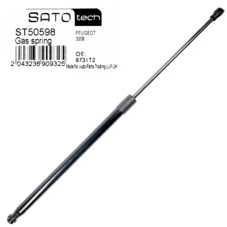 SATO Амортизатор багажника, F=385N, L=450см, H=167.50см для Peugeot SATO TECH ST50598 фото товару