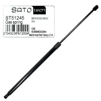 SATO Амортизатор багажника, F=755N, L=667см, H=238см для Mercedes, HUMMER SATO TECH ST51245 фото товару