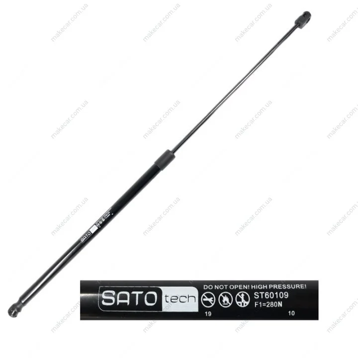 <strong>SATO Амортизатор капота, F=280N, L=72.2см, H=30.6см SATO TECH ST60109 (фото 1)</strong>