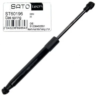 SATO Амортизатор капота, F=640N, L=289см, H=96см для BMW SATO TECH ST60196 фото товару