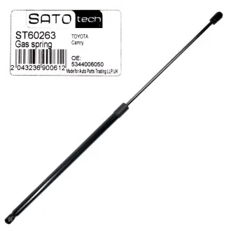 SATO Амортизатор капота, F=145N, L=695см, H=294см для Toyota SATO TECH ST60263 фото товару