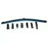 <strong>Щітка склоочисника безкаркасна 400 mm multifunctional SATO TECH WM400 (фото 1)</strong>