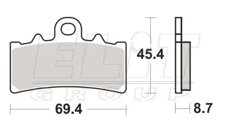 <strong>Склад передня синтетика - дорожні SBS 877HS (фото 1)</strong>