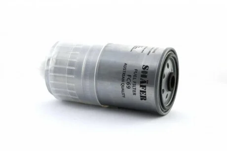 Фільтр паливний VW Golf IV, Passat B5, Audi 80-100, 1.6D-2.5D, 86-07, M16*1.5, M10*1.5 для SHAFER FC69 фото товару