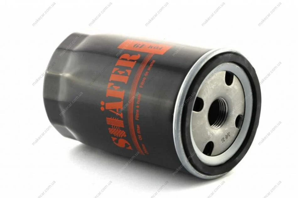 <strong>Фільтр масляний VW Caddy, Golf, Octavia (бензин) 96-12, D=77mm, H=120mm, 3/4-16UNF, з додатковим антидренажним клапаном, (замінений на FOM47) SHAFER FOM49 (фото 1)</strong>