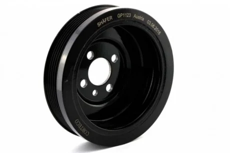 Шків колінвала VW Golf V, Caddy, T5 1.9-2.0 04- (5 канавок) для Ford, Volkswagen, Audi, Seat, Skoda SHAFER GP11235PK фото товару