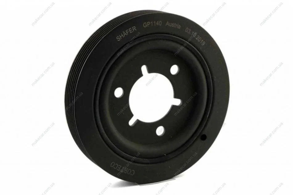 <strong>Шків колінвала Citroen C2, C3, C4 Peugeot 206, 307, 406 1.4-2.0 HDI 00- SHAFER GP1140 (фото 1)</strong>