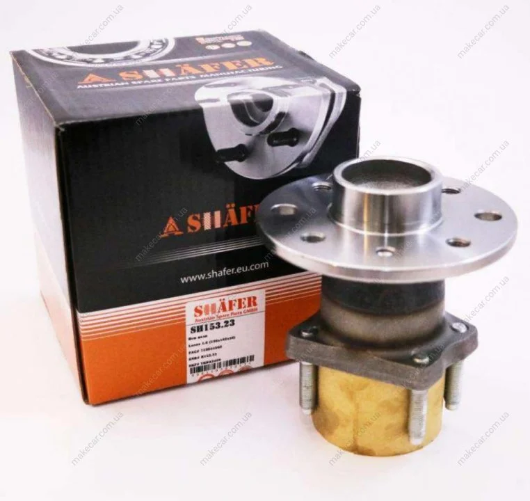 <strong>Ступиця задня Opel Astra F, G, Combo C, Vectra A, B, Lanos, 88-, ABS+ SHAFER SH15323 (фото 1)</strong>