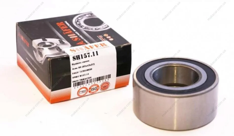 <strong>Підшипник передній Audi 80, 90, 100, 88-96, (37x43/45x82) SHAFER SH15711 (фото 1)</strong>