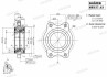 Підшипник маточини передній Audi A4, A5, A6, A7 (08-) (61x62x102) ABS+ (+монт. до- SHAFER SH15743K (фото 1)