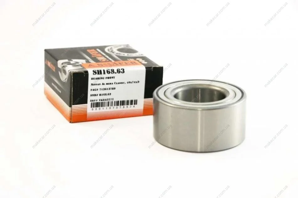 <strong>Подшипник передний Nissan Almera N16, MMC Pajero, Colt, Lancer, 00-06, (36x40x74) SHAFER SH16863 (фото 1)</strong>