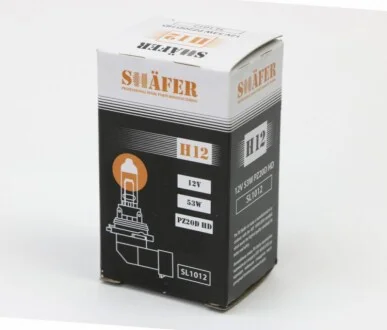 Лампа галогенова H12 12V 53W PZ20D HD (картона упаковка 1шт) для SHAFER SL1012 фото товара
