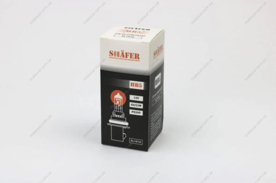<strong>Лампа галогенова HB5 12V 65/55W PX29T (картона упаковка 1шт) SHAFER SL1016 (фото 1)</strong>