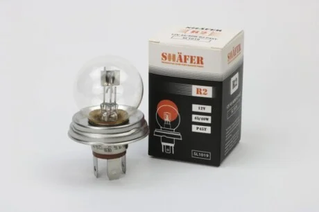 Лампа галогенова R2 12V 45/40W P45T (картона упаковка 1шт) для SHAFER SL1019 фото товару