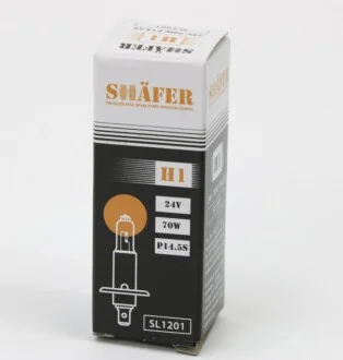 Лампа галогенова H1 24V 70W P14.5S (картона упаковка 1шт) для SHAFER SL1201 фото товару