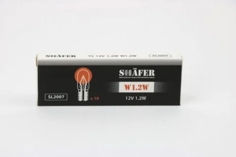 Лампа розжарювання 12V 1.2W W1.2W для SHAFER SL2007 фото товару