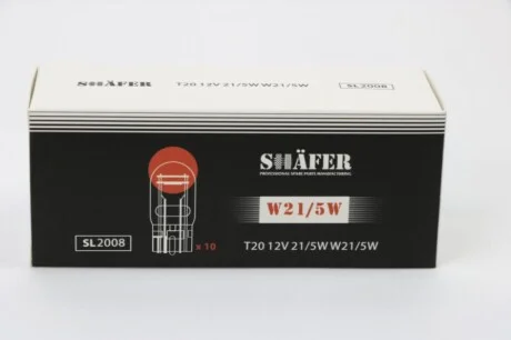 Лампа розжарювання 12V 21/5W W21/5W для SHAFER SL2008 фото товару