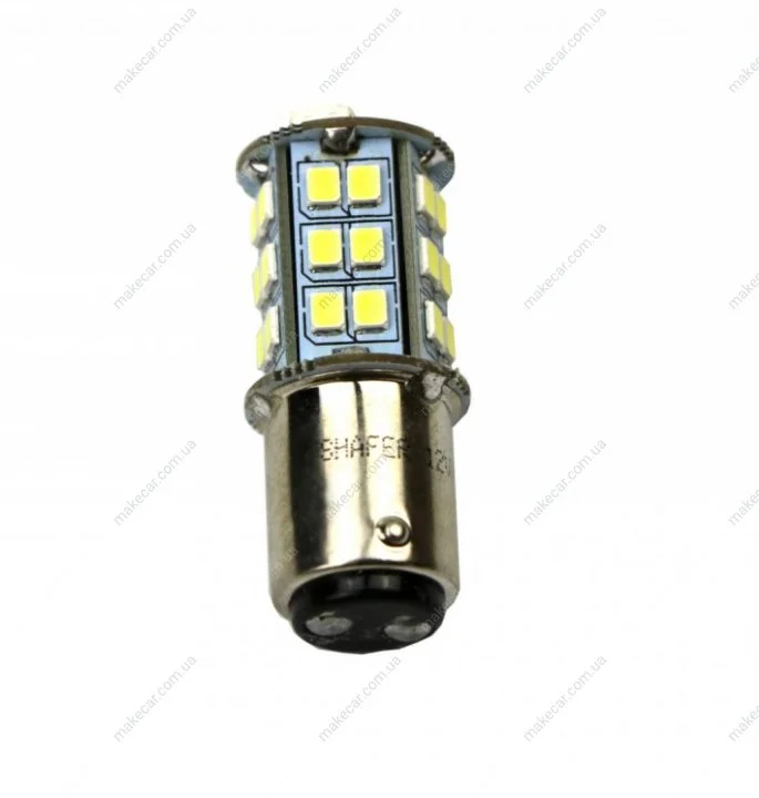 <strong>Лампа светодиодная S25 BAY15D 18LEDs (1шт) SHAFER SL4001 (фото 1)</strong>