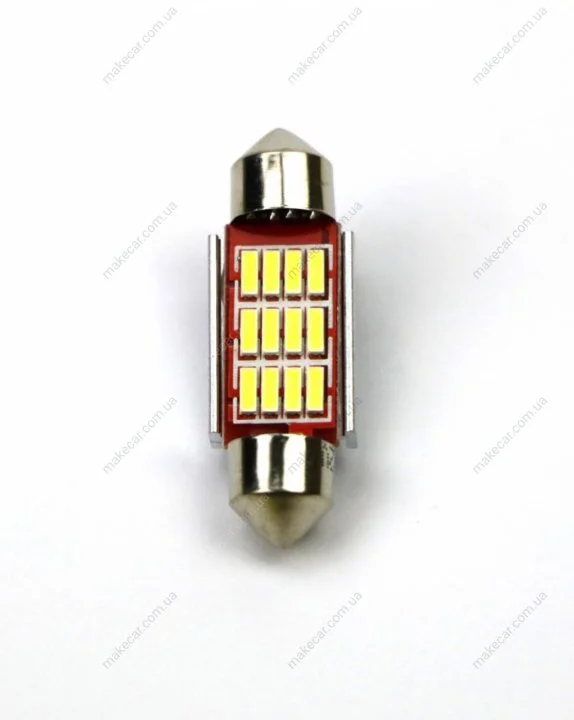 <strong>Светодиодная лампа T11 Festoon T11x41 12LEDs canbus (1шт) SHAFER SL4011 (фото 1)</strong>